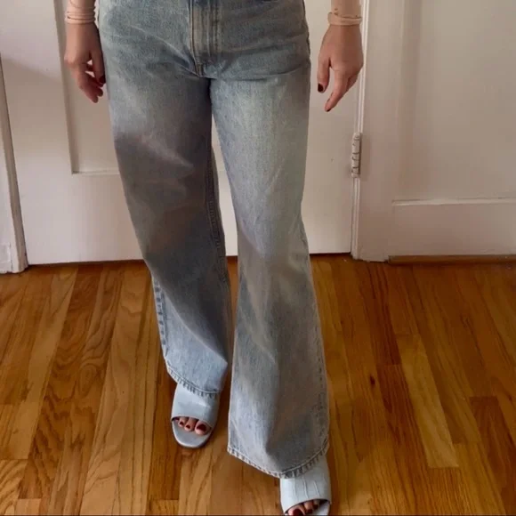Doen Light Blue Flare Jeans